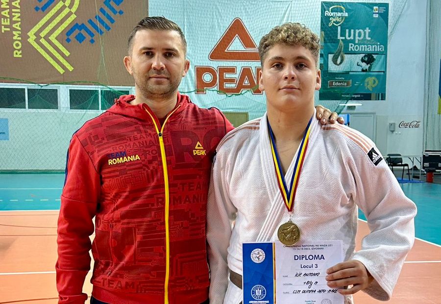 Antonio Ilie medaliat cu bronz la Campionatul Național U21 de „Ne-Waza”